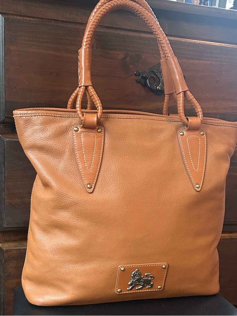 Excellent condition RARE MCM Munchen Leather Tote Bag. - Picture 1 of 11